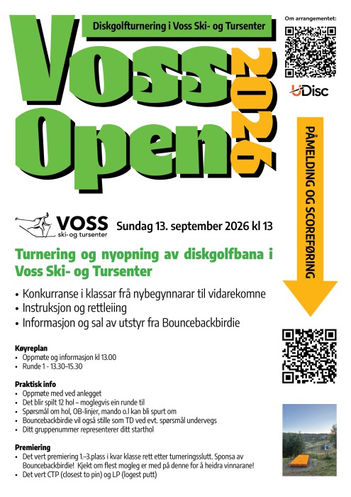 Voss Open Disk-golf 